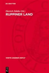Book cover of Ruppiner Land by Dietrich Zühlke