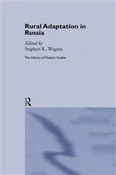 Book cover of Rural Adaptation in Russia by Stephen K. Wegren