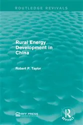 Book cover of Rural Energy Development in China by Robert P. Taylor