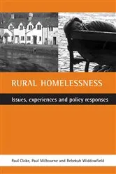Book cover of Rural homelessness by Paul Cloke