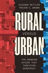 Book cover of Rural Versus Urban by Suzanne Mettler