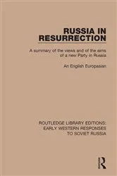 Book cover of Russia in Resurrection by English Europasian