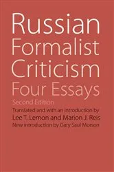 Book cover of Russian Formalist Criticism by Lee T. Lemon