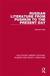 Book cover of Russian Literature from Pushkin to the Present Day by Richard Hare