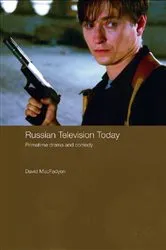 Book cover of Russian Television Today by David MacFadyen