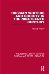 Book cover of Russian Writers and Society in the Nineteenth Century by Ronald Hingley