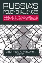 Book cover of Russia's Policy Challenges by Stephen K. Wegren