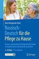 Book cover of Russisch - Deutsch für die Pflege zu Hause (2nd ed.) by Nina Konopinski-Klein