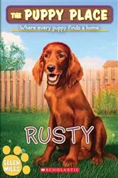 Book cover of Rusty (The Puppy Place #54) by Ellen Miles