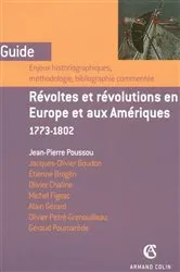 Book cover of Révoltes et révolutions en Europe et aux Amériques by Jean-Pierre Poussou