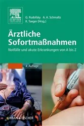 Book cover of Ärztliche Sofortmaßnahmen (4th ed.) by Gottfried Rudofsky