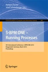 Book cover of S-BPM ONE - Running Processes by Herbert Fischer