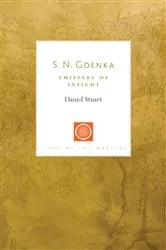 Book cover of S. N. Goenka by Daniel Stuart