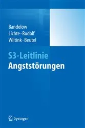 Book cover of S3-Leitlinie Angststörungen by Borwin Bandelow