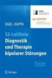 Book cover of S3-Leitlinie - Diagnostik und Therapie bipolarer Störungen by DGBS