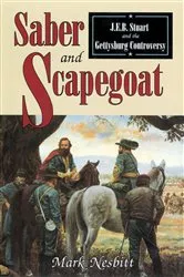 Book cover of Saber & Scapegoat by Mark Nesbitt