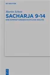 Book cover of Sacharja 9–14 by Martin Schott