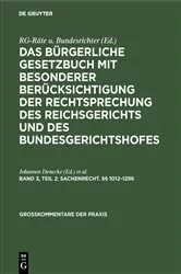 Book cover of Sachenrecht. §§ 1012–1296 (11th ed.) by Unknown
