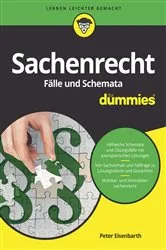 Book cover of Sachenrecht Fälle und Schemata für Dummies by Peter Eisenbarth