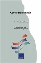 Book cover of Sachenrecht und Kreditsicherungsrecht by Ferdinand Freund