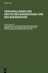 Book cover of Sachregister zu den Verhandlungen des Deutschen Bundestages 11. Wahlperiode (1987–1991) und zu den Verhandlungen des Bundesrates (1987–1990) by Susanne Bauder