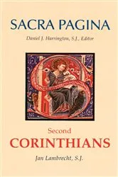 Book cover of Sacra Pagina: Second Corinthians by Jan Lambrecht