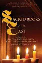 Book cover of Sacred Books of the East by Various oriental Scholars