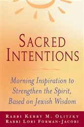 Book cover of Sacred Intentions by Rabbi Lori Forman–Jacobi