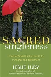 Book cover of Sacred Singleness by Leslie Ludy