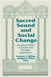 Book cover of Sacred Sound and Social Change by Lawrence A. Hoffman