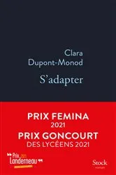 Book cover of S'adapter by Clara Dupont-Monod