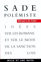 Book cover of Sade polémiste by Marquis Donatien de Sade