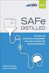 Book cover of SAFe 4.0 Distilled by Richard Knaster