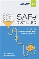 Book cover of SAFe 4.5 Distilled (2nd ed.) by Richard Knaster