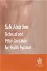 Book cover of Safe Abortion by World Health Organization