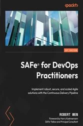 Book cover of SAFe® for DevOps Practitioners by Robert Wen