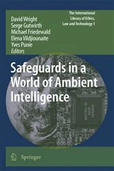 Book cover of Safeguards in a World of Ambient Intelligence by David Wright
