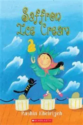 Book cover of Saffron Ice Cream by Rashin Kheiriyeh
