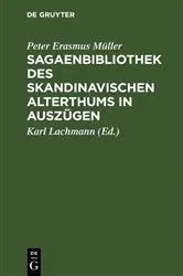 Book cover of Sagaenbibliothek des Skandinavischen Alterthums in Auszügen by Peter Erasmus Müller