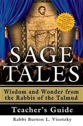 Book cover of Sage Tales Teacher's Guide by Rabbi Burton L. Visotzky