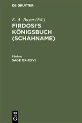 Book cover of Sage XX–XXVI by Firdosi
