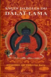 Book cover of Sages paroles du dalaï-lama by Unknown