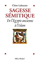 Book cover of Sagesse sémitique by Claire Lalouette