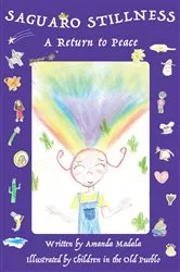 Book cover of Saguaro Stillness by Amanda Madala