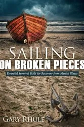 Book cover of Sailing on Broken Pieces by Gary Rhule
