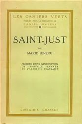 Book cover of Saint-Just by Bernard Vinot