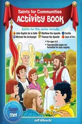 Book cover of Saints for Communities Activity Book by Albrecht Jeff