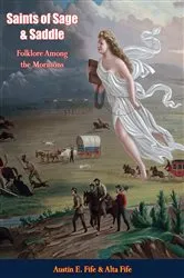 Book cover of Saints of Sage & Saddle by Austin E. Fife