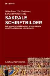 Book cover of Sakrale Schriftbilder by Tobias Frese