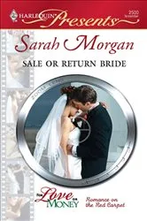 Book cover of Sale or Return Bride by Sarah Morgan